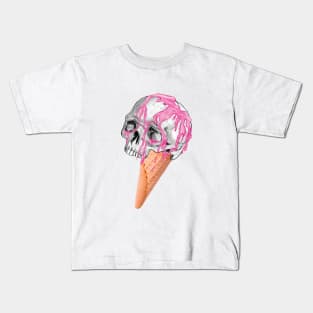 skull icecream sweet Kids T-Shirt